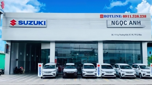 Cà Mau: Đại lý Suzuki Ngọc Anh